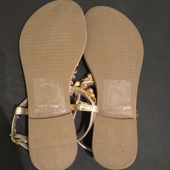 Sz.8 Thong sandals with adjustable ankle - Picture 6 of 6